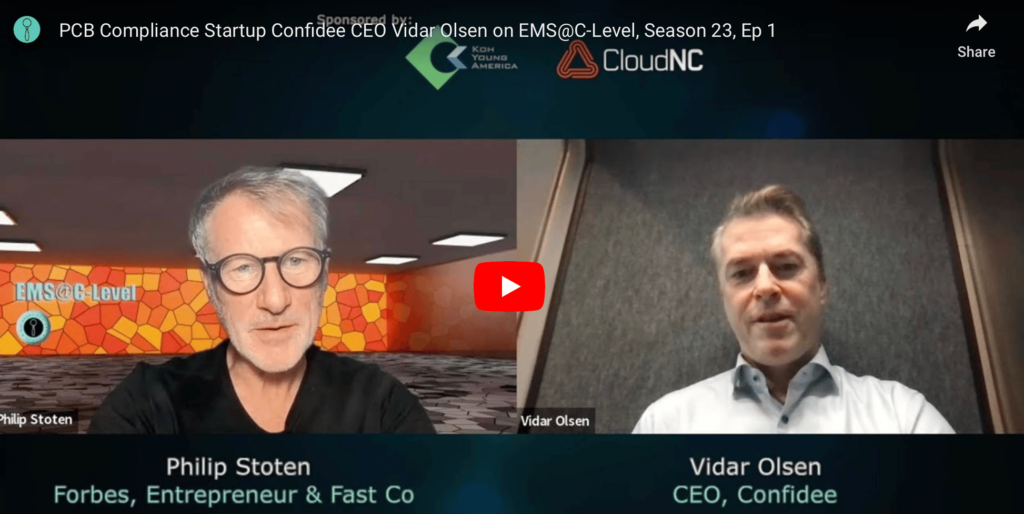 Philip Stoten, EMS Now and Vidar Olsen, CONFIDEE.