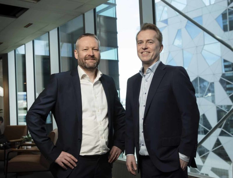 Craig Haywood and Vidar Olsen at CONFIDEE.