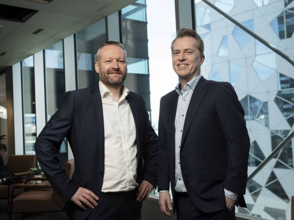 Craig Haywood and Vidar Olsen at CONFIDEE.